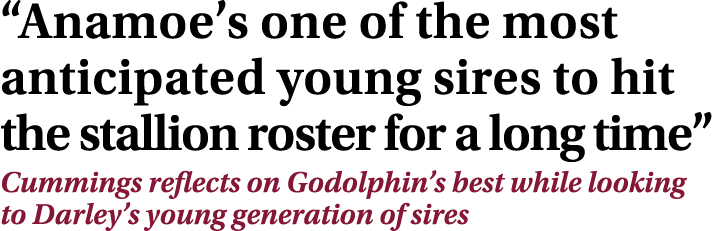 “Anamoe’s one of the most anticipated young sires to hit the stallion roster for a long time” Cummings reflects on Go...