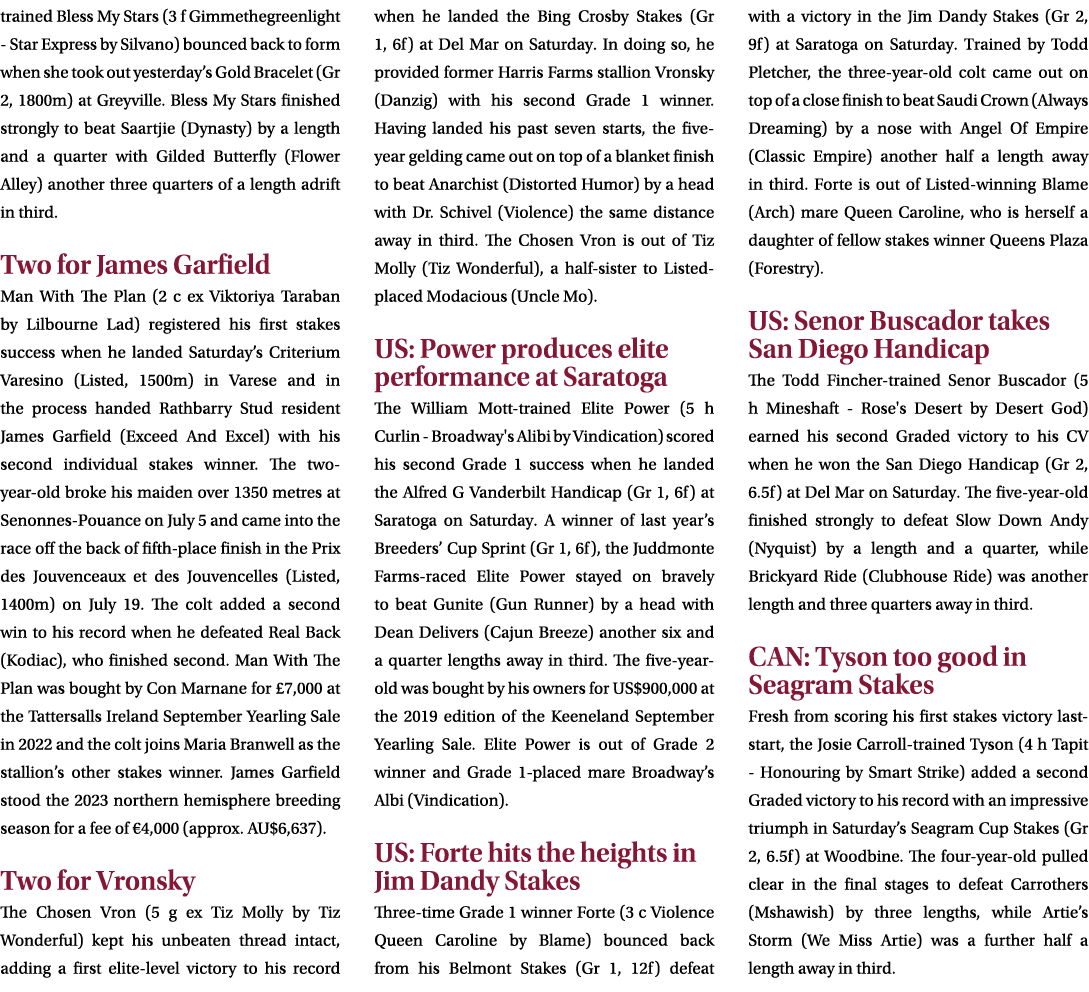 trained Bless My Stars (3 f Gimmethegreenlight Star Express by Silvano) bounced back to form when she took out yester...
