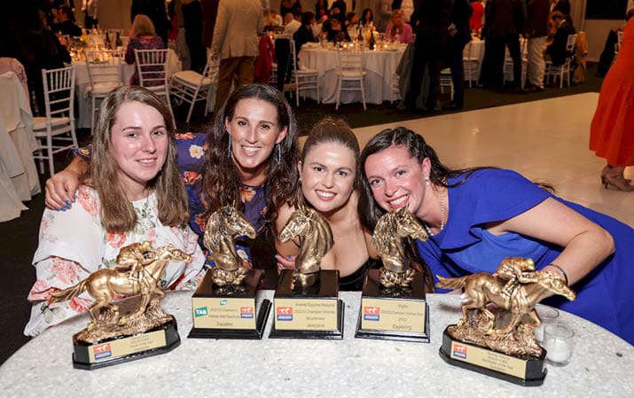 Victorian Breeding Awards Night at Marnong Estate on July 29, 2023 in Mickleham, Australia. (Photo by George Sal/Racing Photos)