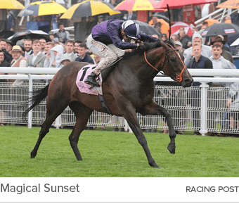 Magical Sunset racing pos