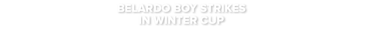 Belardo Boy strikes in Winter Cup