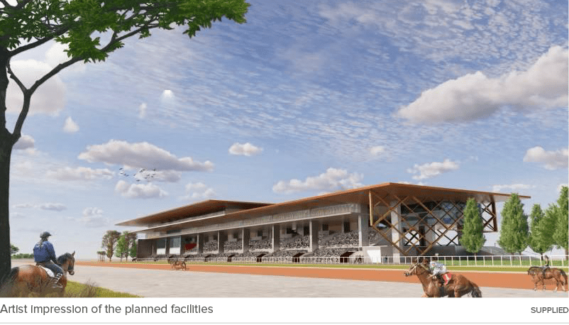 Artist impression of the planned facilities SUPPLIE