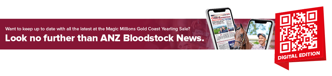 Look no further than ANZ Bloodstock News.,Want to keep up to date with all the latest at the Magic Millions Gold Coas...