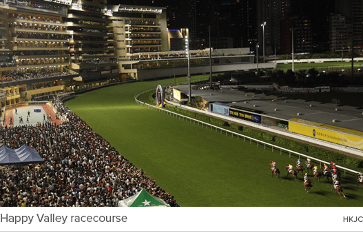 Happy Valley racecourse HKJ