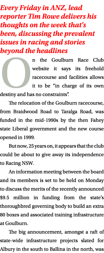 Every Friday in ANZ, lead reporter Tim Rowe delivers his thoughts on the week that's been, discussing the prevalent i...