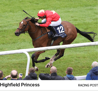 Highfield Princess racing pos