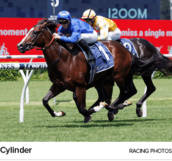 Cylinder racing photo