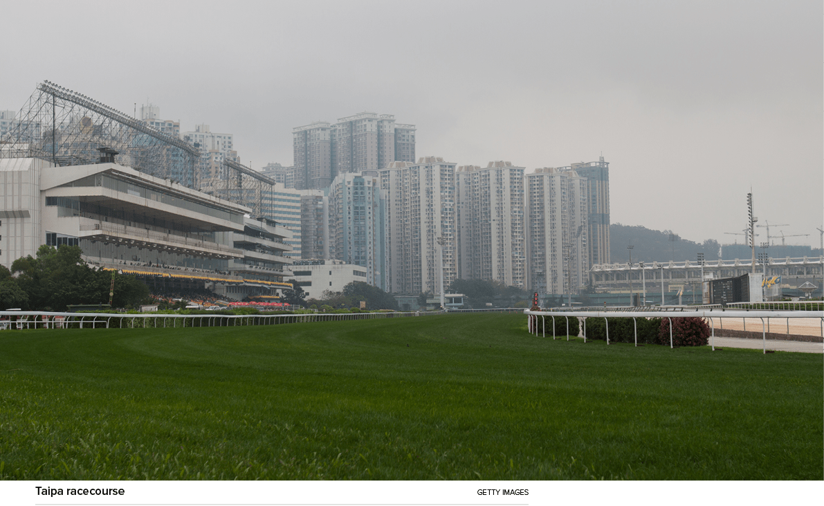 Taipa racecourse getty image