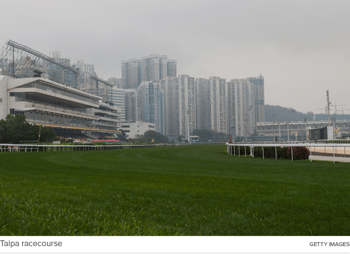 Taipa racecourse getty image