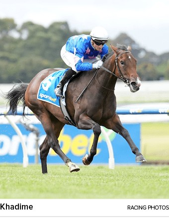 Khadime racing photo