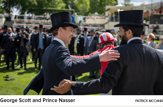George Scott and Prince Nasser Patrick McCan
