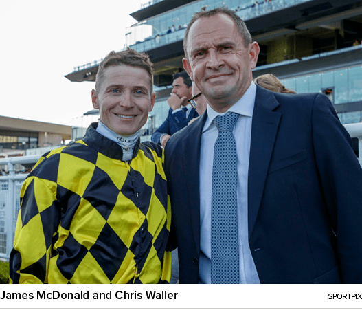 James McDonald and Chris Waller sportpi