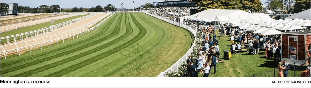 Mornington racecourse melbourne racing clu