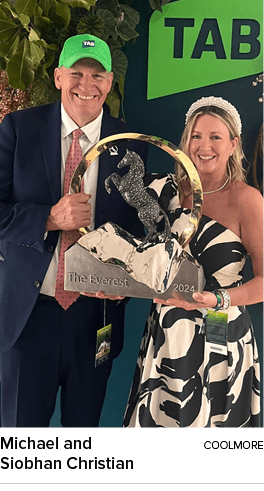 Michael and Coolmore Siobhan Christian 