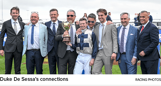 Duke De Sessa’s connections racing photo