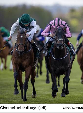 Givemethebeatboys (left) Patrick McCan