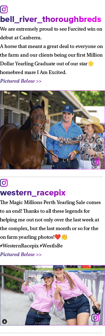 ￼ bell_river_thoroughbreds We are extremely proud to see Farcited win on debut at Canberra. A horse that meant a grea...