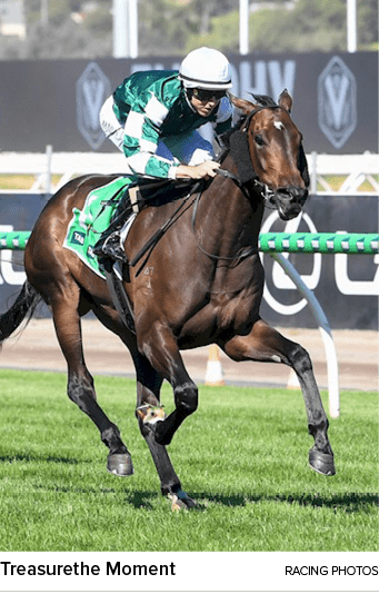 Treasurethe Moment racing photo