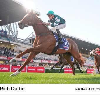 Rich Dottie racing photo