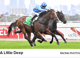 A Little Deep racing photo