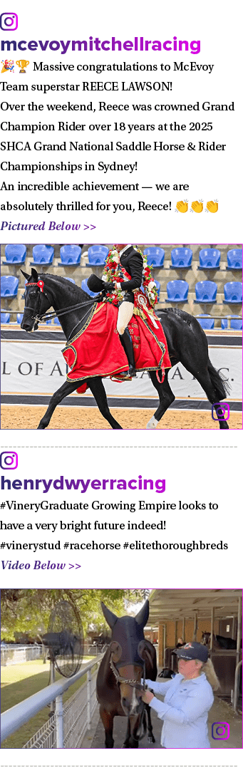 ￼ mcevoymitchellracing 🎉🏆 Massive congratulations to McEvoy Team superstar REECE LAWSON! Over the weekend, Reece wa...