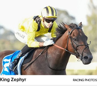 King Zephyr racing photo