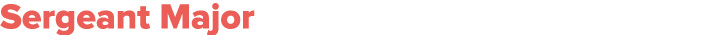 Sergeant Major