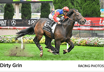 Dirty Grin racing photo