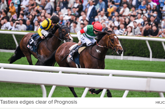 Tastiera edges clear of Prognosis HKJ