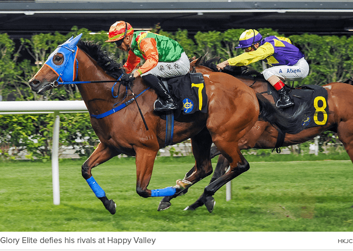 Glory Elite defies his rivals at Happy Valley HKJ