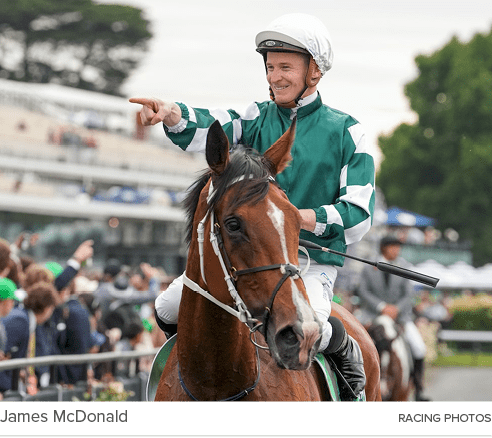 James McDonald racing photo