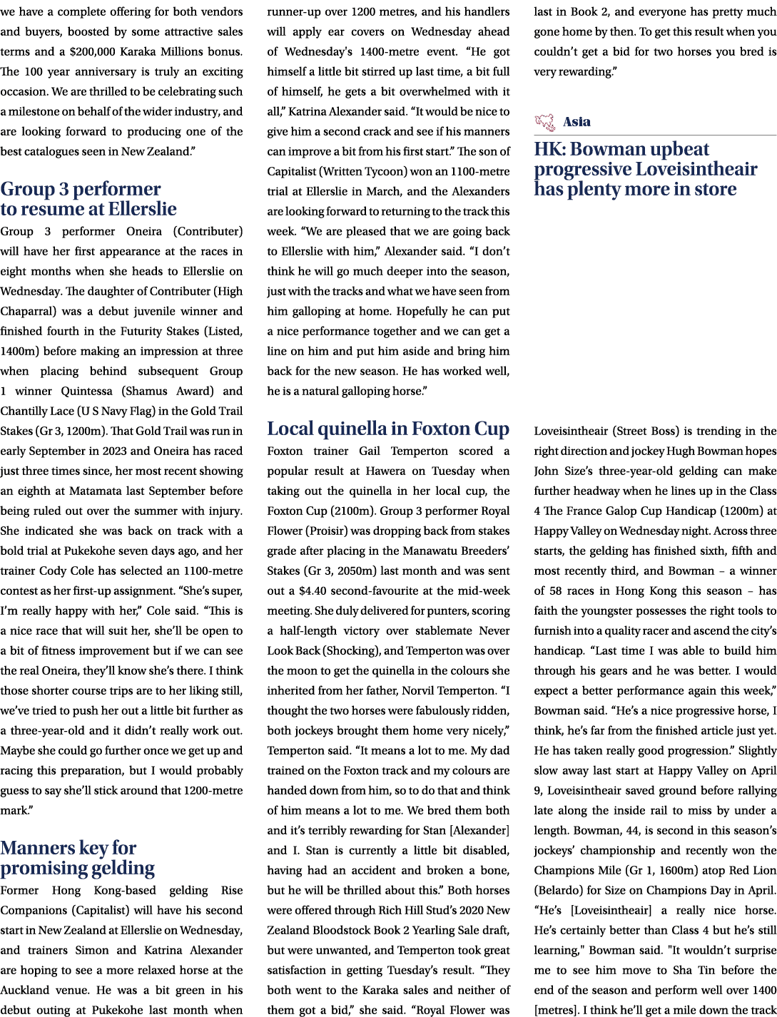 we have a complete offering for both vendors and buyers, boosted by some attractive sales terms and a $200,000 Karaka...