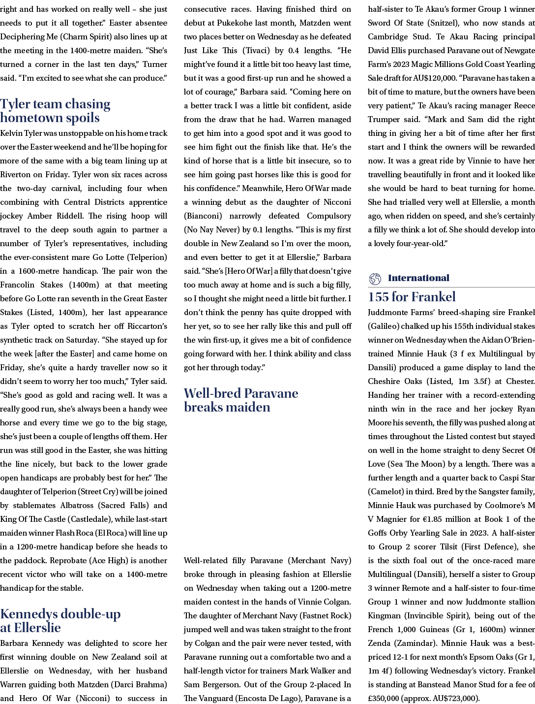 right and has worked on really well – she just needs to put it all together.” Easter absentee Deciphering Me (Charm S...