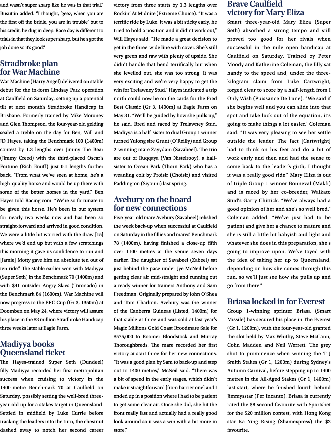 and wasn’t super sharp like he was in that trial,” Busuttin added. “I thought, ‘geez, when you are the first off the ...