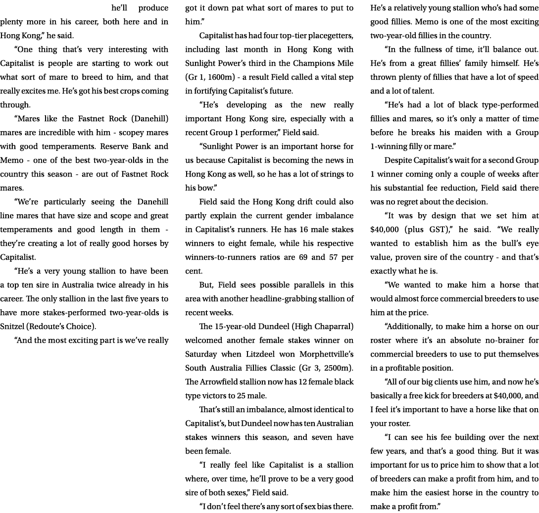 he’ll produce plenty more in his career, both here and in Hong Kong,” he said. “One thing that’s very interesting wit...