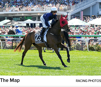 The Map racing photo