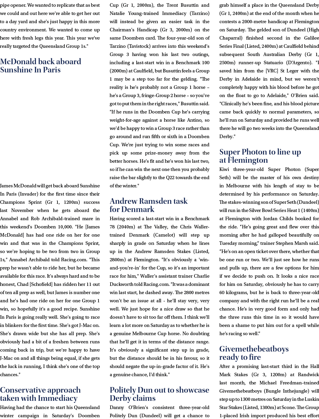 pipe opener. We wanted to replicate that as best we could and out here we're able to get her out to a day yard and sh...