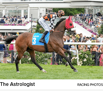 The Astrologist racing photo