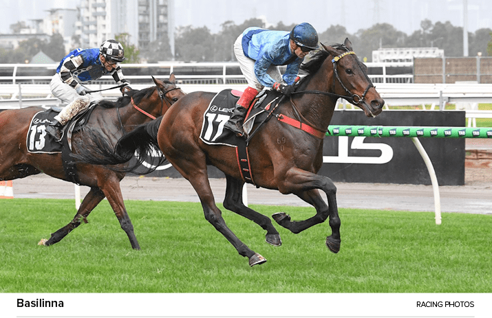 Basilinna racing photo