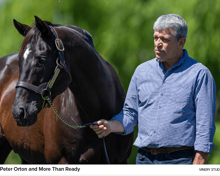 Peter Orton and More Than Ready Vinery Stu