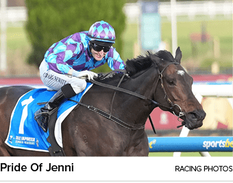Pride Of Jenni racing photo