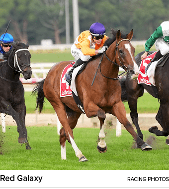 Red Galaxy racing photo