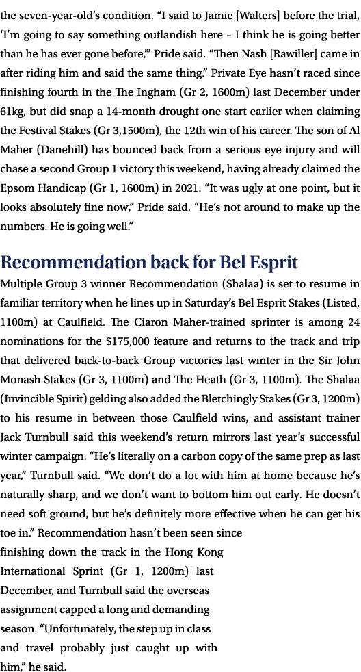 the seven year old’s condition. “I said to Jamie [Walters] before the trial, ‘I’m going to say something outlandish h...