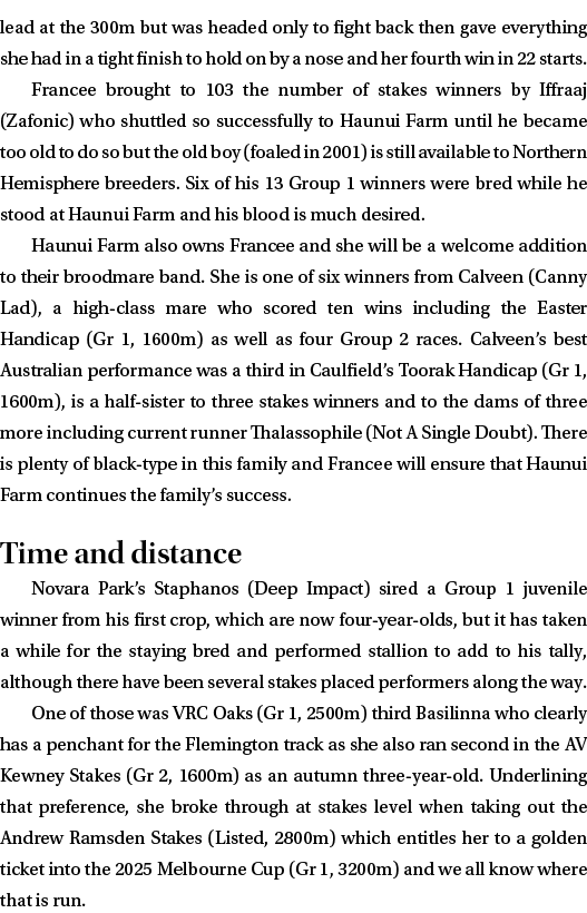 lead at the 300m but was headed only to fight back then gave everything she had in a tight finish to hold on by a nos...
