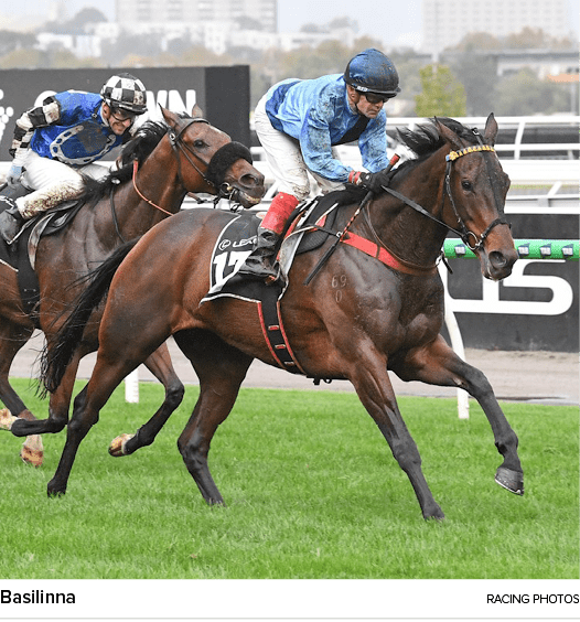 Basilinna racing photo