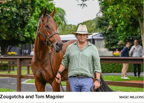 Zougotcha and Tom Magnier Magic Million