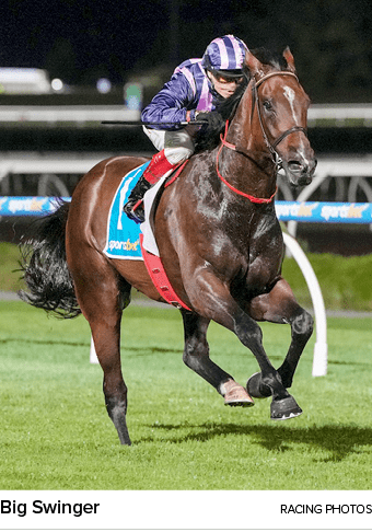 Big Swinger racing photo