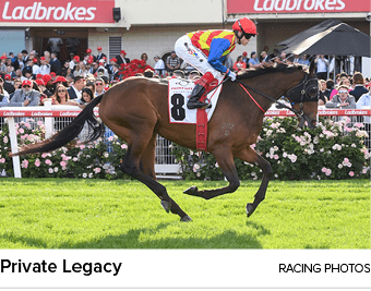 Private Legacy racing photo