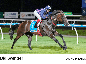 Big Swinger racing photo