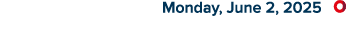  Monday, June 2, 2025 ￼
